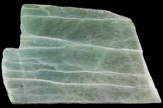 4.6" Polished Garnierite Slab - Madagascar - Crystal #183075