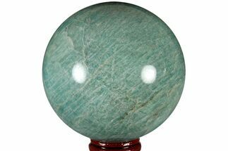 Chatoyant, Polished Amazonite Sphere - Madagascar #183275