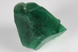 3 Green, Fluorescent, Cubic Fluorite Crystals - Madagascar