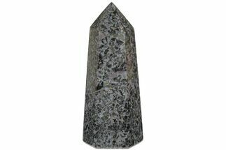 7" Polished, Indigo Gabbro Obelisk - Madagascar - Crystal #181466