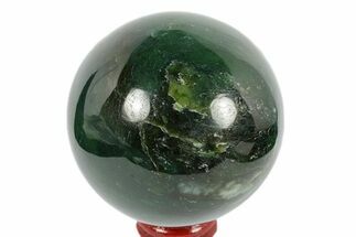 2.8" Polished Jade (Nephrite) Sphere - Afghanistan - Crystal #187929