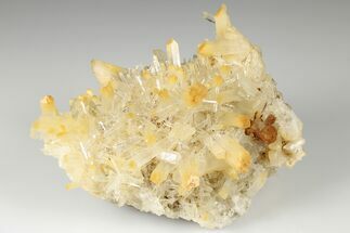 Stunning, Mango Quartz Crystal Cluster - Cabiche, Colombia #188377