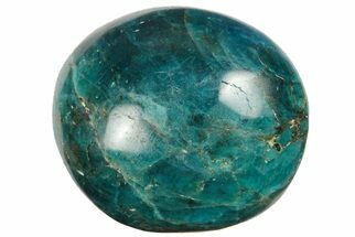 Polished Blue Apatite Stones - to / #191351