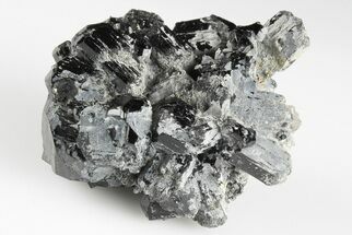 Black Tourmaline (Schorl) Crystal Cluster - Mexico #190527