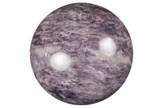 1.2" Polished Purple Charoite Sphere - Siberia, Russia - Crystal #192766