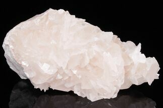 Bladed, Pink Manganoan Calcite Crystal Cluster - China #193398
