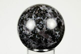 Polished, Indigo Gabbro Sphere - Madagascar #196177