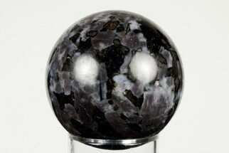 Polished, Indigo Gabbro Sphere - Madagascar #196183