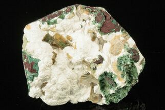 Gemmy Heulandite Crystals on Mordenite - Maharashtra, India #195577