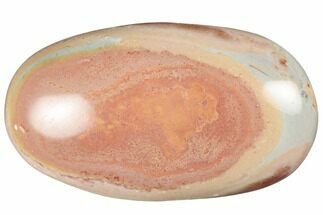 3.1" Polished Polychrome Jasper Palm Stone - Madagascar - Crystal #196520