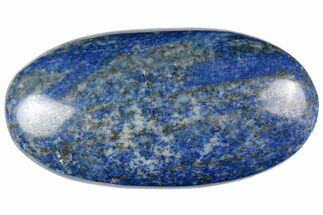 Polished Lapis Lazuli Palm Stone - Pakistan #187639