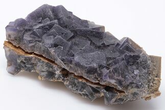 Purple, Cubic Fluorite Crystal Cluster - Pakistan #197018