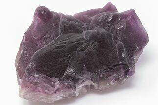 Lustrous, Stepped-Octahedral Purple Fluorite - Yiwu, China #197087