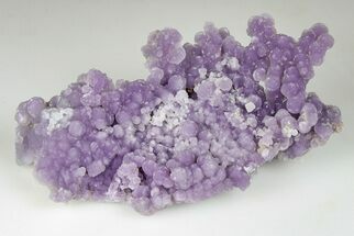 3.55"  Purple, Sparkly Botryoidal Grape Agate - Indonesia - Crystal #199638