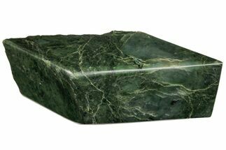 10.2" Wide, Polished Jade (Nephrite) Section - British Colombia - Crystal #200461