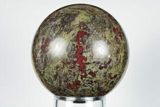 Polished Dragon's Blood Jasper Sphere - South Africa #202797