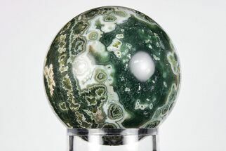 2.6" Unique Ocean Jasper Sphere - Madagascar - Crystal #200368