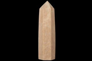8.1" Polished Peach Moonstone Tower - Madagascar - Crystal #203044