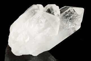 2.1" Clear Quartz Crystal Cluster - Brazil - Crystal #203748