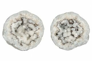 2.4" Keokuk Geode with Calcite Crystals - Missouri - Crystal #203769