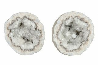 2.1" Keokuk Geode with Calcite Crystals - Missouri - Crystal #203773