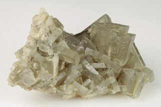 2.2" Tabular Barite Crystal Cluster with Phantoms - Peru - Crystal #204781