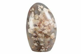 Free-Standing, Polished Flower Agate - Madagascar #205433