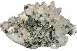 Hematite Quartz, Chalcopyrite and Pyrite Association - China #205522