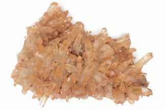 Tangerine Quartz Crystal Cluster - Madagascar #205639
