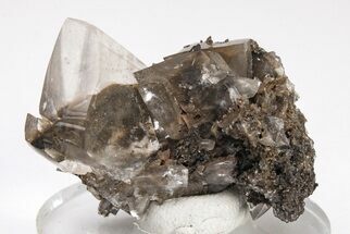 Sharp Calcite Crystal Cluster - Red Dome Mine #204673