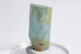 Sky-Blue Aquamarine Crystal - Transbaikalia, Russia #206229