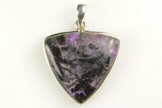 Sugilite Pendant (Necklace) - Sterling Silver #206402