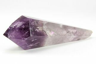 Polished Amethyst Crystal Point - Brazil #206578