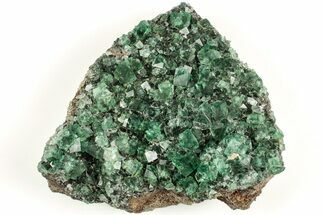 Fluorescent Green Fluorite Cluster - Diana Maria Mine, England #208862