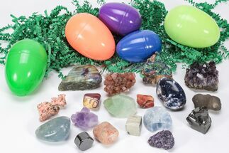 Mineral & Crystal Filled Easter Eggs! - Pack #210380