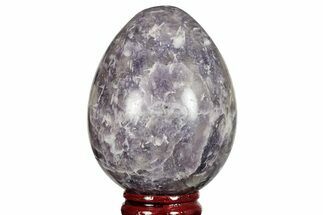 Sparkly, Purple Lepidolite Egg - Madagascar #210250