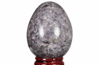 Sparkly, Purple Lepidolite Egg - Madagascar #210254