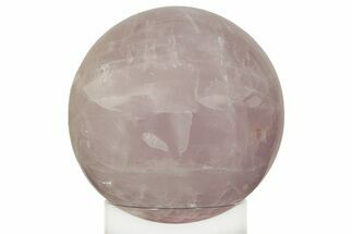 Polished Rose Quartz Sphere - Madagascar #211013