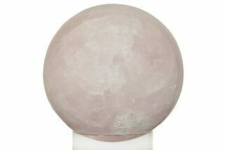 Polished Rose Quartz Sphere - Madagascar #211014
