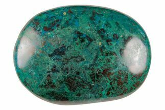 Polished Chrysocolla and Malachite Stone - Peru #210961