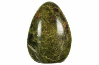 Polished, Free-Standing Green Pistachio Opal - Madagascar #211488