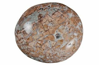 Polished Ibis Jasper Palm Stone - Madagascar #181642