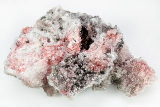 Vibrant-Red Cinnabar with Calcite - Cocineras Mine #212741