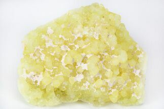 Lemon-Yellow Ettringite Crystal Cluster - South Africa #212772