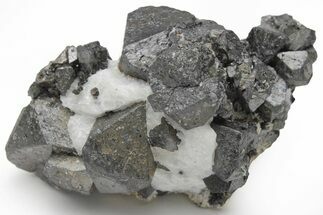 Octahedral Magnetite Crystal Cluster - Russia #209402