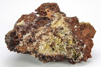 Fibrous, Yellow Wulfenite Crystals - Lucin, Utah #214811