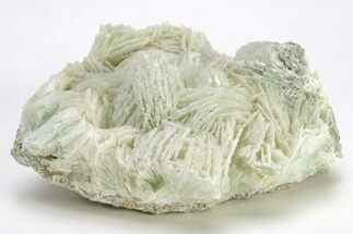 Green, Bladed Prehnite Crystals - Morocco #214962