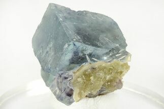 Colorful Cubic Fluorite Crystals with Phantoms - Yaogangxian Mine #215772