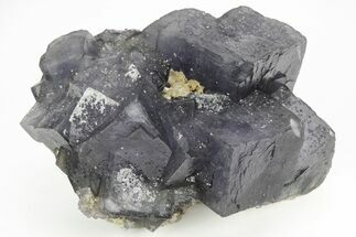 Colorful Cubic Fluorite Crystals with Phantoms - Yaogangxian Mine #217422