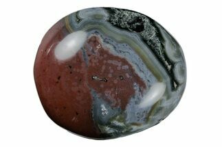 Polished Ocean Jasper Stone - New Deposit #218125